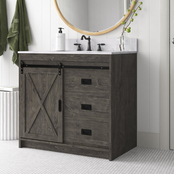 Rustic-bathroom-vanities | Wayfair